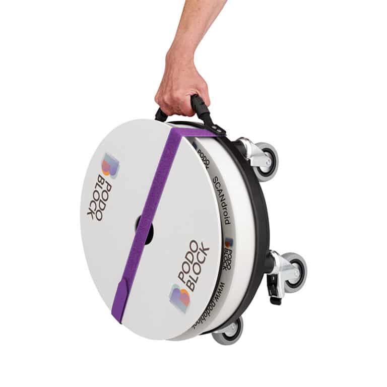 [DK]SCANdroid taburet, transportabel